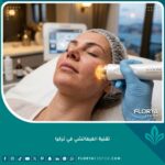 جلسة علاج بتقنية الفيفاتشي (الإبر الذهبية) لشد الوجه وتجديد البشرة في عيادة تجميل راقية في تركيا.