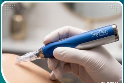 جهاز سكن بن الأصلي (SkinPen) المستخدم في عيادات التجميل في تركيا لتحسين مظهر البشرة.