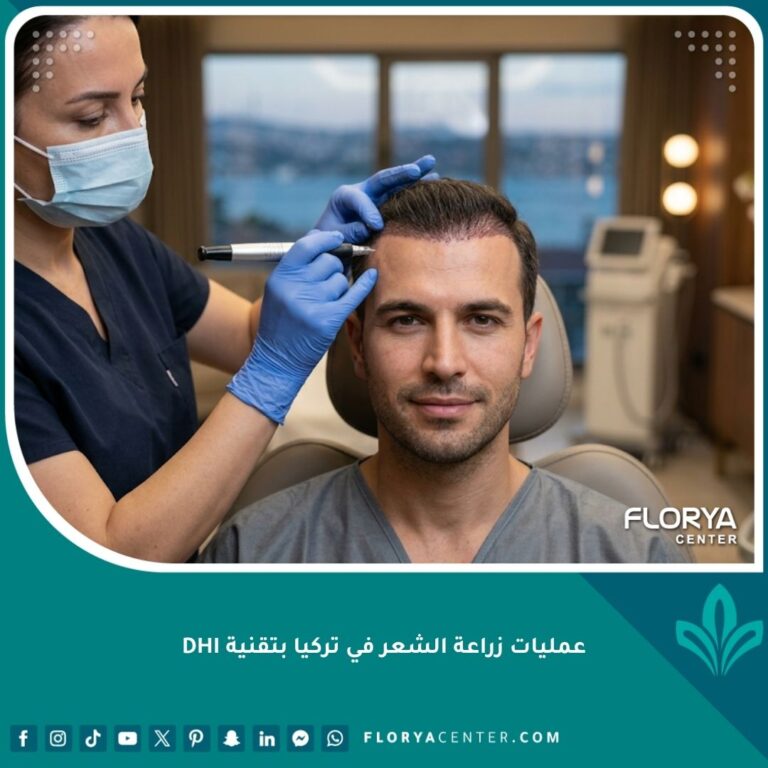 نتيجة طبيعية وكثافة عالية بعد عملية زراعة الشعر في تركيا بتقنية DHI المتقدمة.