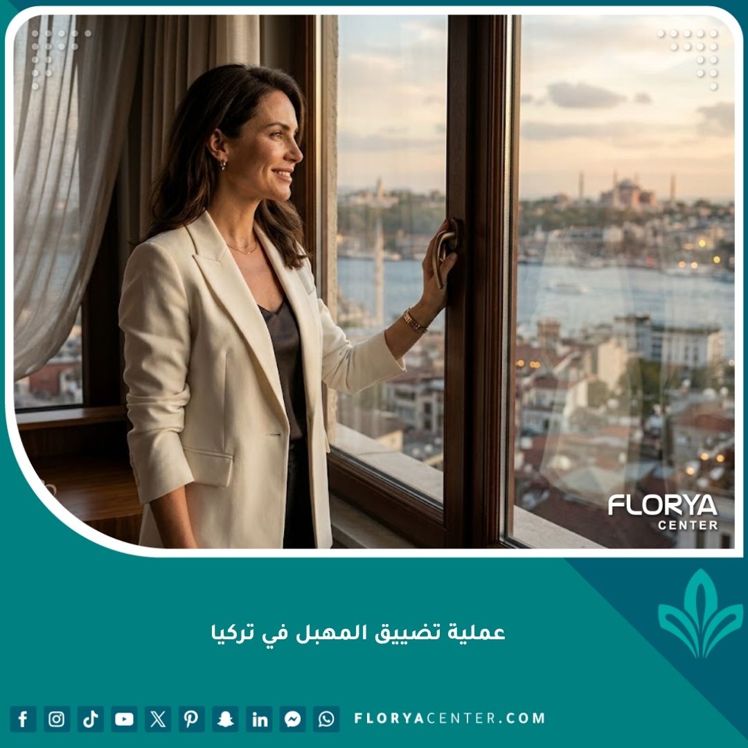 امرأة تشعر بالثقة والراحة بعد عملية تضييق المهبل في تركيا - واجهة المقال.