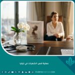 عملية قص الشفرات في تركيا - واجهة عيادة تجميلية فاخرة في اسطنبول.