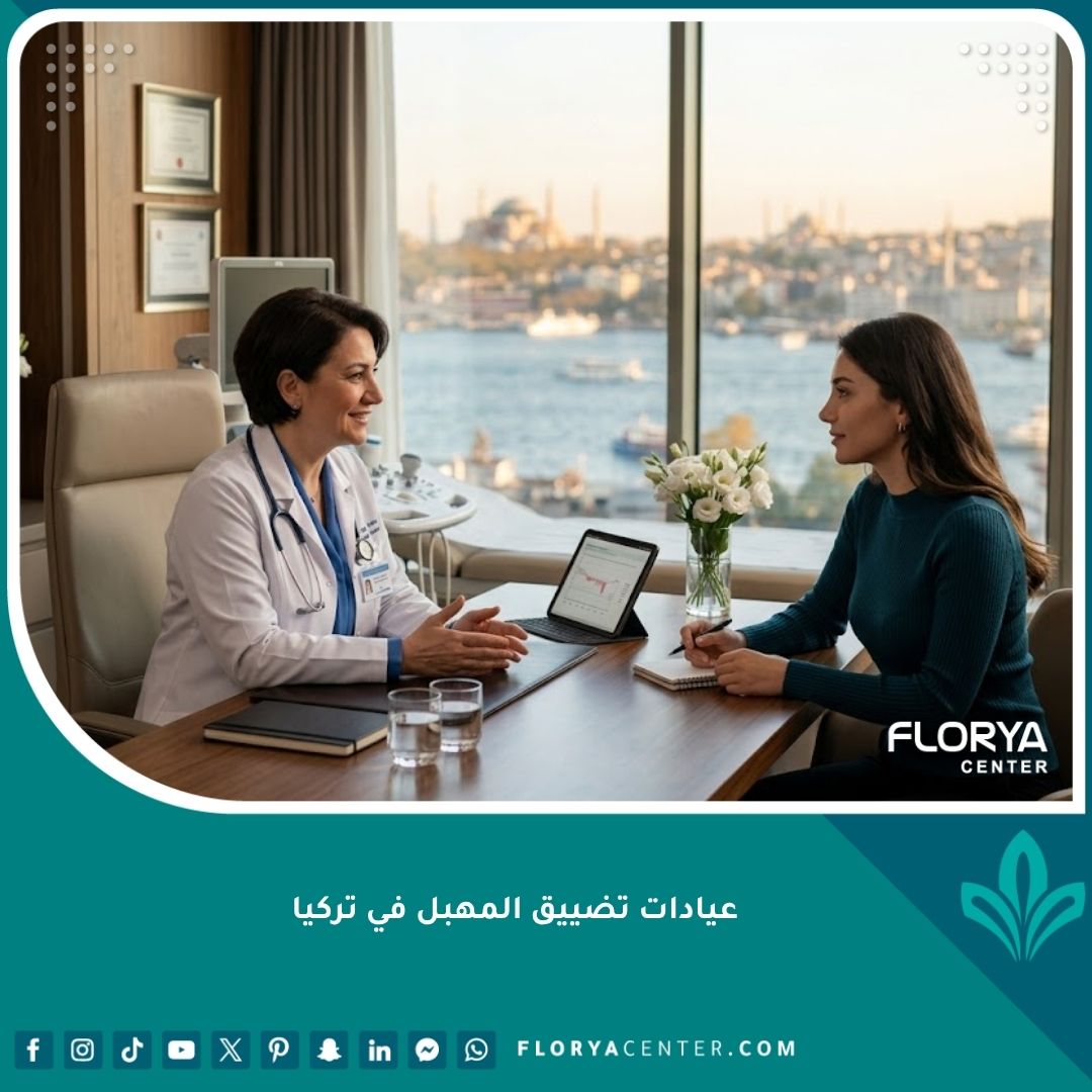 واجهة عيادة تجميل نسائي فاخرة في تركيا لإجراء عمليات تضييق المهبل.