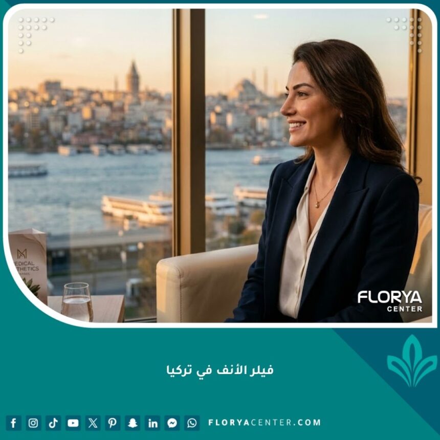 فيلر الأنف في تركيا: تجميل غير جراحي لتصحيح العظمة البارزة في اسطنبول مع إطلالة البوسفور