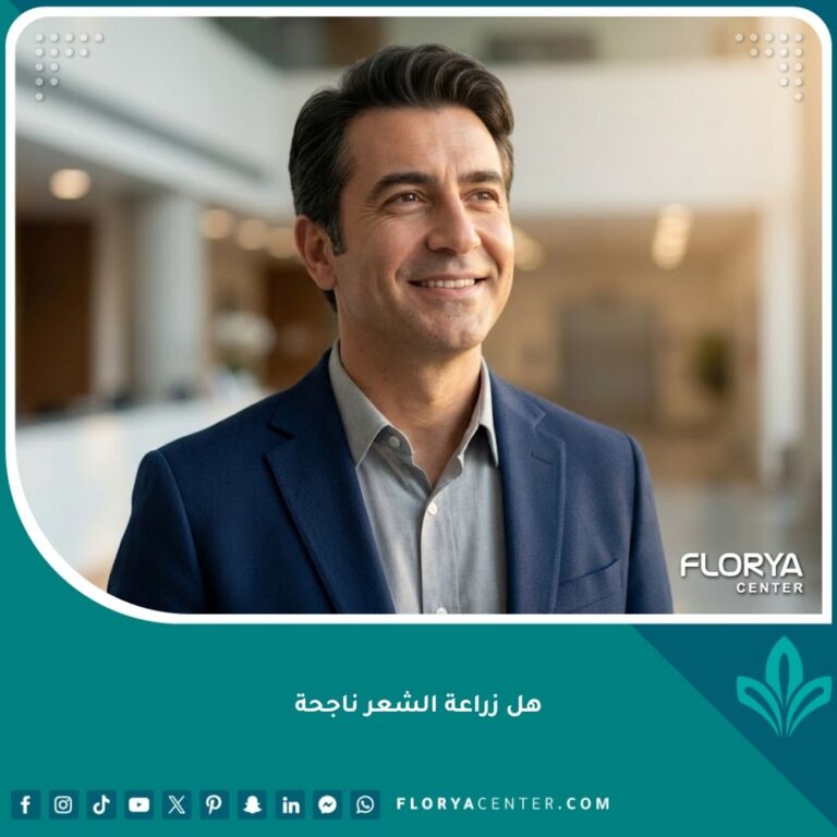 رجل سعيد ذو شعر كثيف وناعم، يُظهر هل زراعة الشعر ناجحة في إسطنبول.