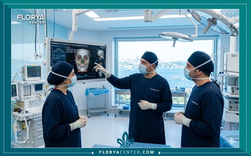 شد الوجه المصغر جراحياً في تركيا 4 غرفة عمليات معقمة ومجهزة بأحدث التقنيات الطبية لجراحة تجميل الوجه وشد الفك والرقبة في اسطنبول.