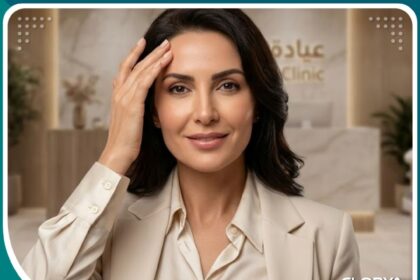 صورة واقعية لامرأة بملامح شابة وجبهة مشدودة تعكس جودة نتائج جراحة شد الجبهة في تركيا.