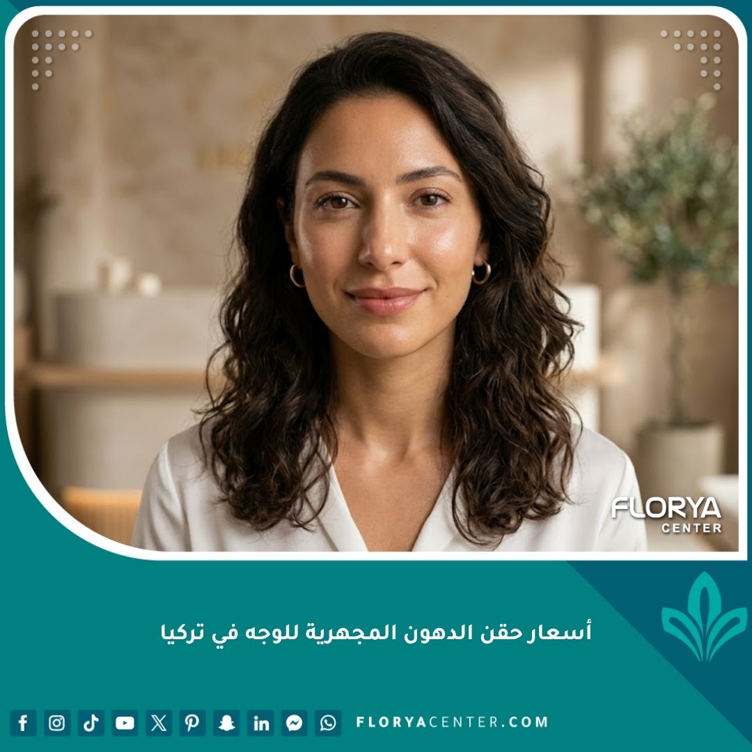 سيدة تتمتع ببشرة نضرة وشابة بعد إجراء حقن الدهون المجهرية للوجه في تركيا بتكلفة مناسبة للحصول على نتائج طبيعية.