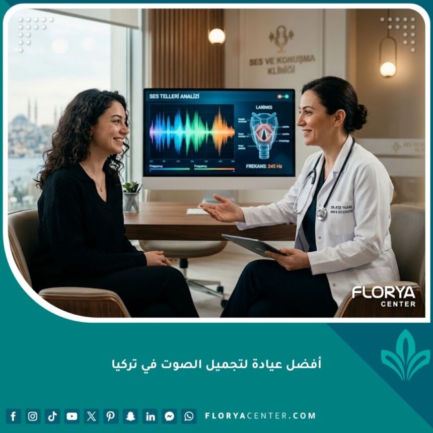 أفضل عيادة لتجميل الصوت في تركيا ومركز متطور لجراحات الأحبال الصوتية الحديثة.