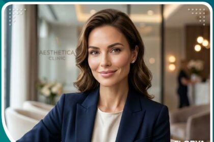 صورة مقربة لامرأة ذات وجه منحوت وعظام وجنتين بارزة، تمثل النتائج المثالية لعملية إزالة دهون الخد في تركيا.