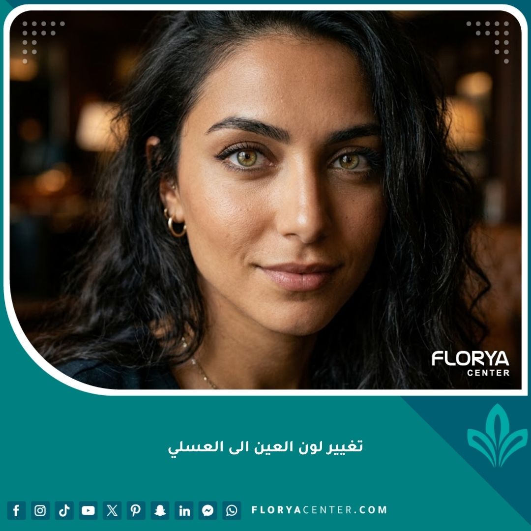 تغيير لون العين الى العسلي طبيعي وساحر لعيون بنية داكنة