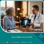 استشارة طبية في عيادة حديثة لمعرفة تكلفة حقن الحبال الصوتية في تركيا.