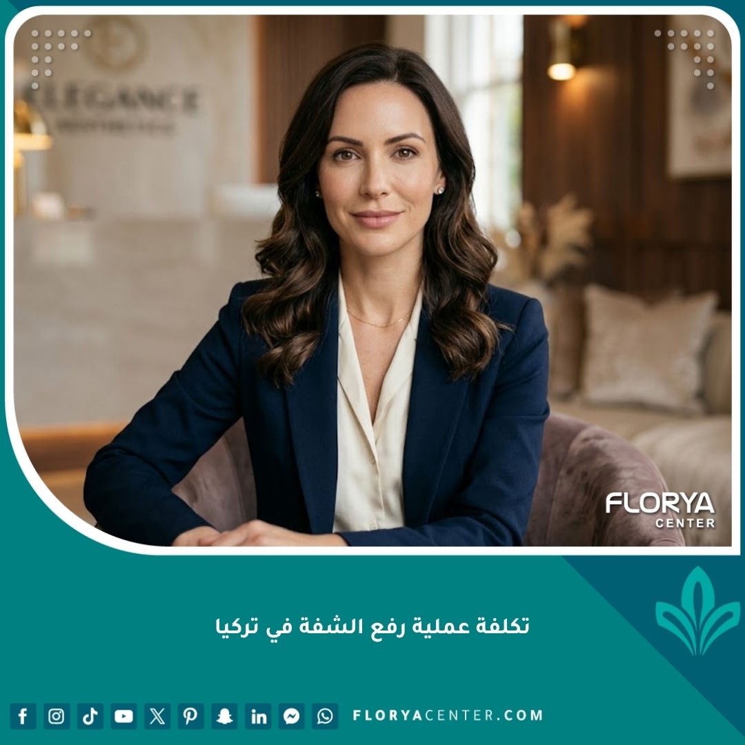 صورة طبيعية وعالية الجودة لامرأة بملامح جذابة بعد إجراء عملية رفع الشفة العلوية بنجاح كبديل دائم للفيلر.