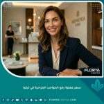 صورة واقعية لامرأة تتمتع بمظهر عيون واسعة وجذابة بعد إجراء عملية رفع الحواجب الجراحية.