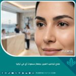 عيون امرأة ناعمة ومشدودة بعد علاج تجاعيد العين بجهاز سموث آي في تركيا.