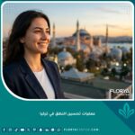 واجهة مقال عن عمليات تحسين النطق في تركيا تظهر شخصاً ينظر بتفاؤل مع أفق اسطنبول في الخلفية.