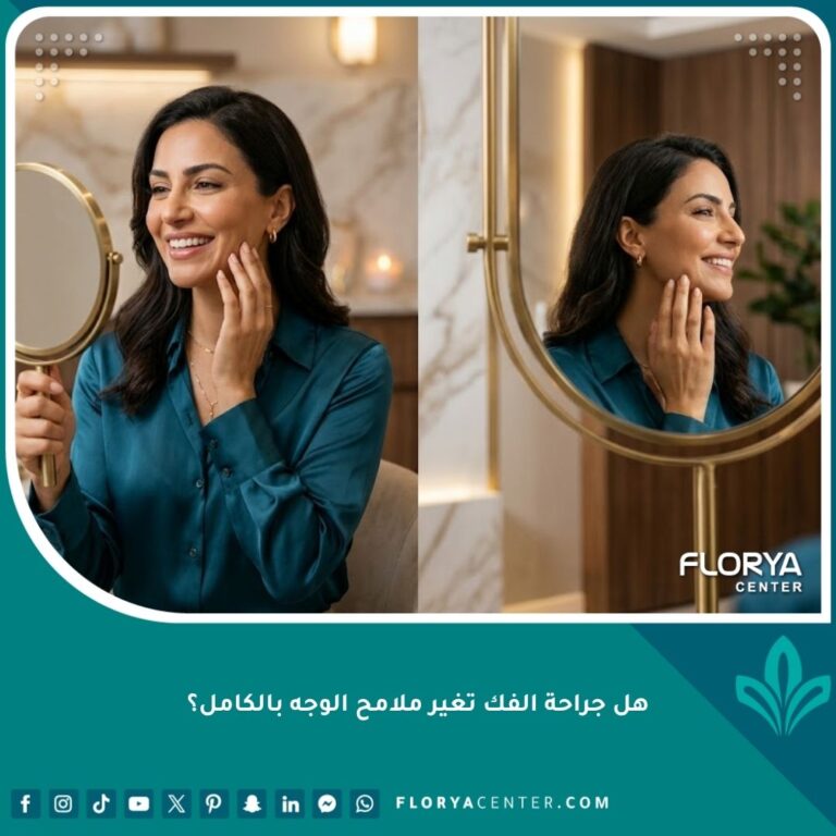 صورة تعبيرية تظهر تأثير جراحة الفك الإيجابي على ملامح الوجه وتحسين التناسق الوجهي والثقة بالنفس.