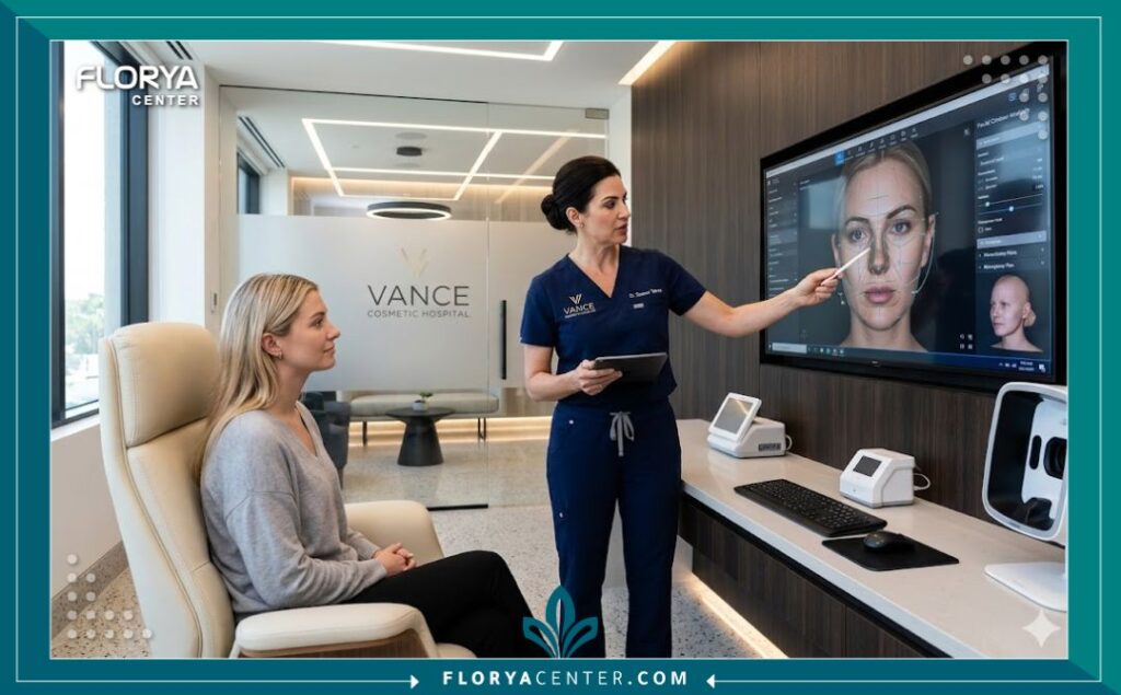 استشارة طبية مع جراح تجميل محترف لتجنب أخطاء واختيار جراح سيئ في عمليات الأنف.