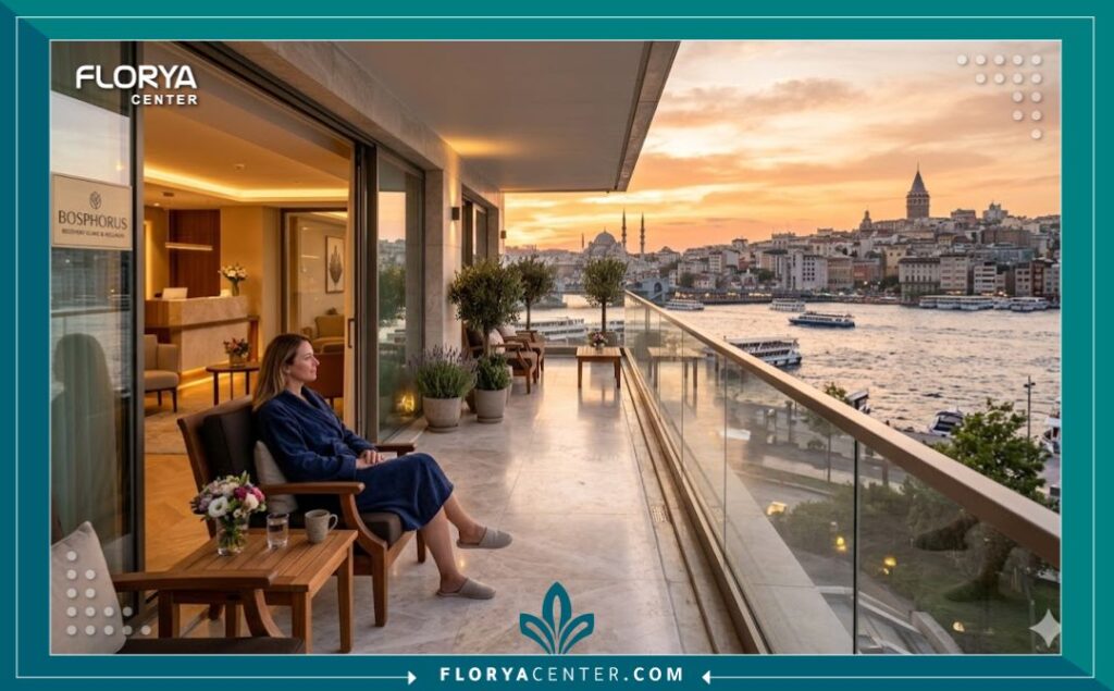 إطلالة ساحرة في إسطنبول تعكس مزايا السياحة العلاجية المناسبة للبحث عن أسعار عمليات تجميل الأذن للرجال في تركيا.