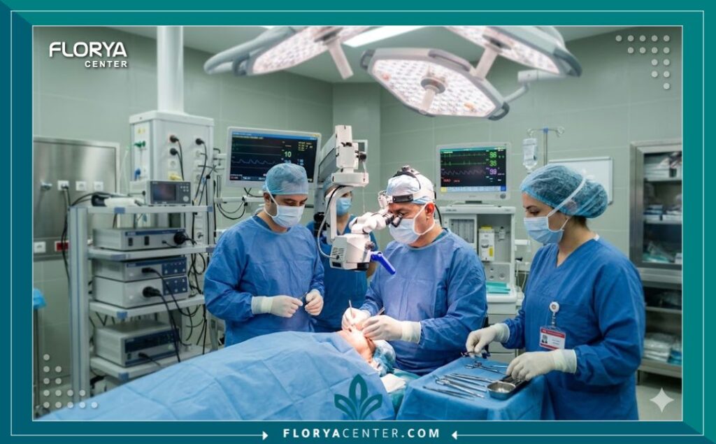 أفضل مستشفى لجراحة الأنف والجيوب الأنفية في تركيا 4 غرفة عمليات حديثة ومجهزة بأحدث التقنيات لجراحات الأنف والجيوب الأنفية الدقيقة في تركيا.