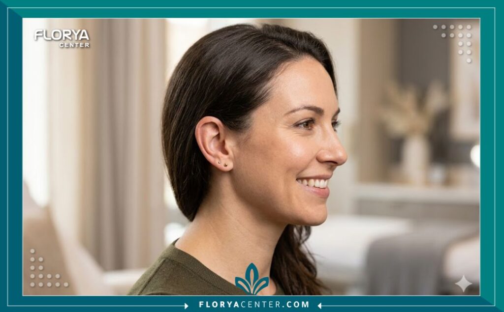 تجميل الاذن المقطوعة في تركيا 5 تجميل الاذن المقطوعة في تركيا طبيعية وناجحة لمريض بعد الخضوع لعملية ترميم الأذن وإصلاح التشوهات الناتجة عن الحوادث.