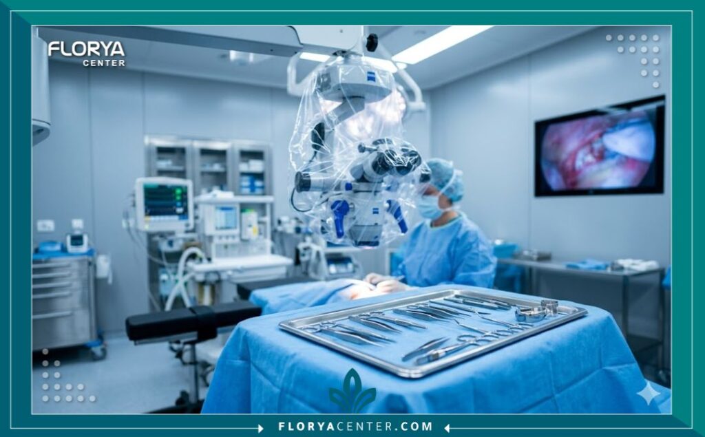 تجميل الاذن بتقنية النانو 4 غرفة عمليات حديثة ومجهزة بأحدث الميكروسكوبات والأدوات الدقيقة لإجراء تجميل الاذن بتقنية النانو في تركيا.