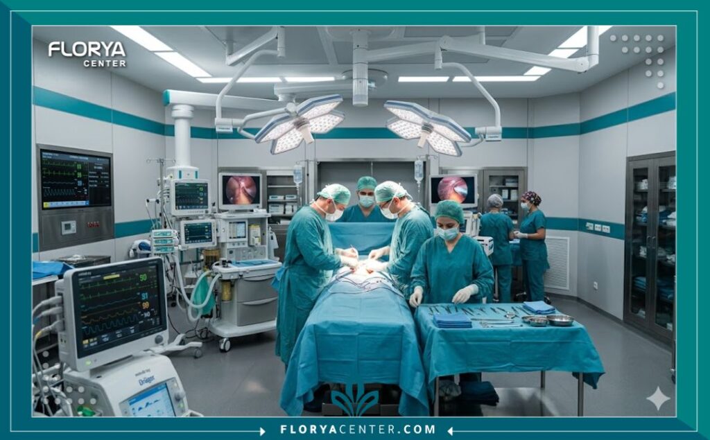تكلفة تصغير الاذن الكبيرة في تركيا 4 غرفة عمليات معقمة ومجهزة بأحدث التقنيات الطبية لتجميل الأذن في مستشفيات تركيا