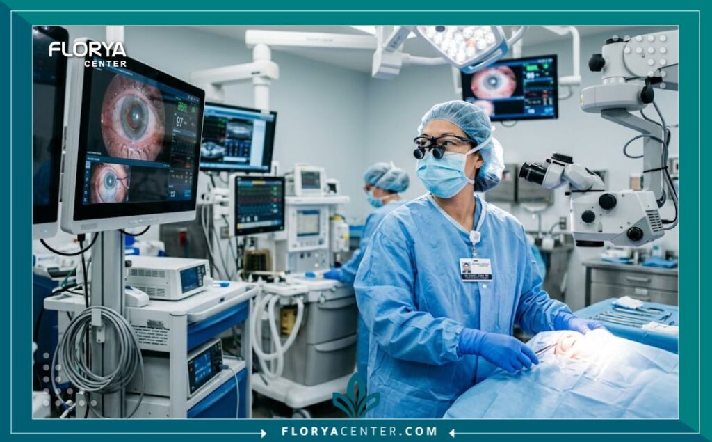جراحة رفع ذيل الحاجب في تركيا 4 استشارة طبية داخل عيادة تجميل فاخرة ومجهزة بأحدث التقنيات لإجراء جراحة رفع ذيل الحاجب في تركيا.