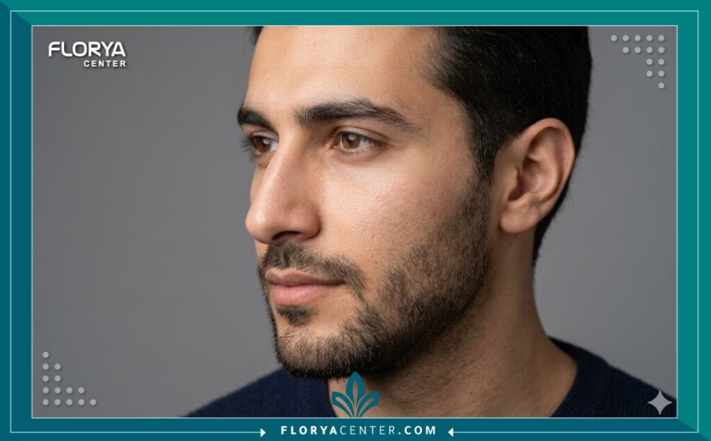 مظهر طبيعي ومتناسق للأنف بعد الخضوع لعملية تجميل الأنف للرجال والنساء.