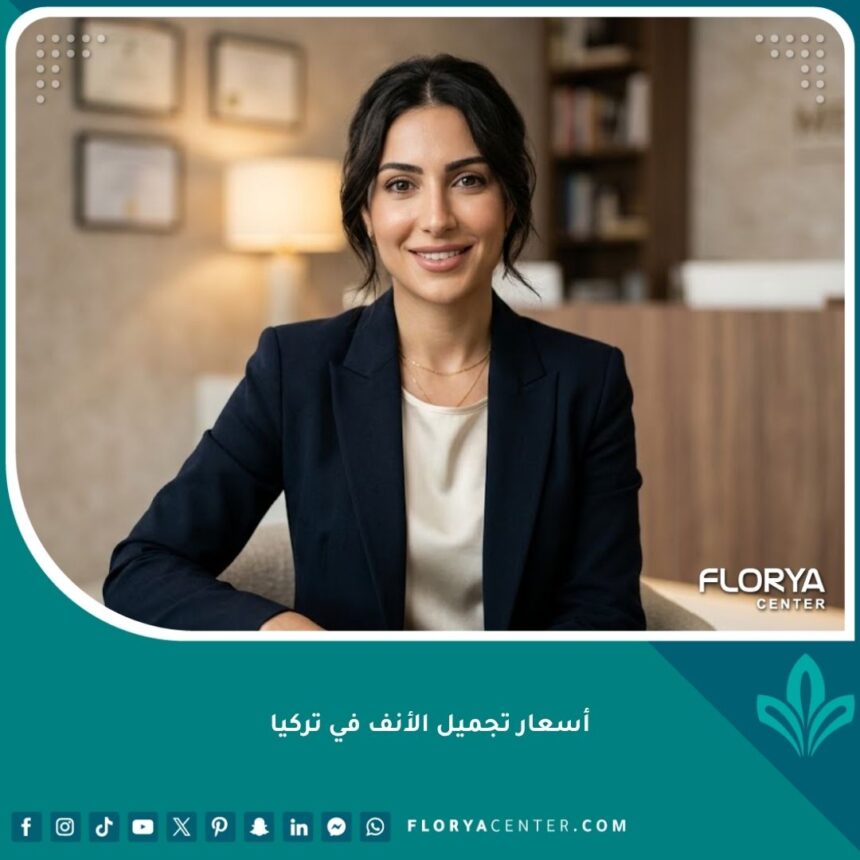 نتيجة ناجحة لعملية تجميل الأنف في تركيا تظهر ملامح وجه متناسقة وطبيعية