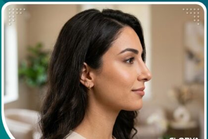 نتائج عملية تجميل الأنف التحفظي للحصول على مظهر طبيعي وجذاب مع الحفاظ على جسر الأنف.