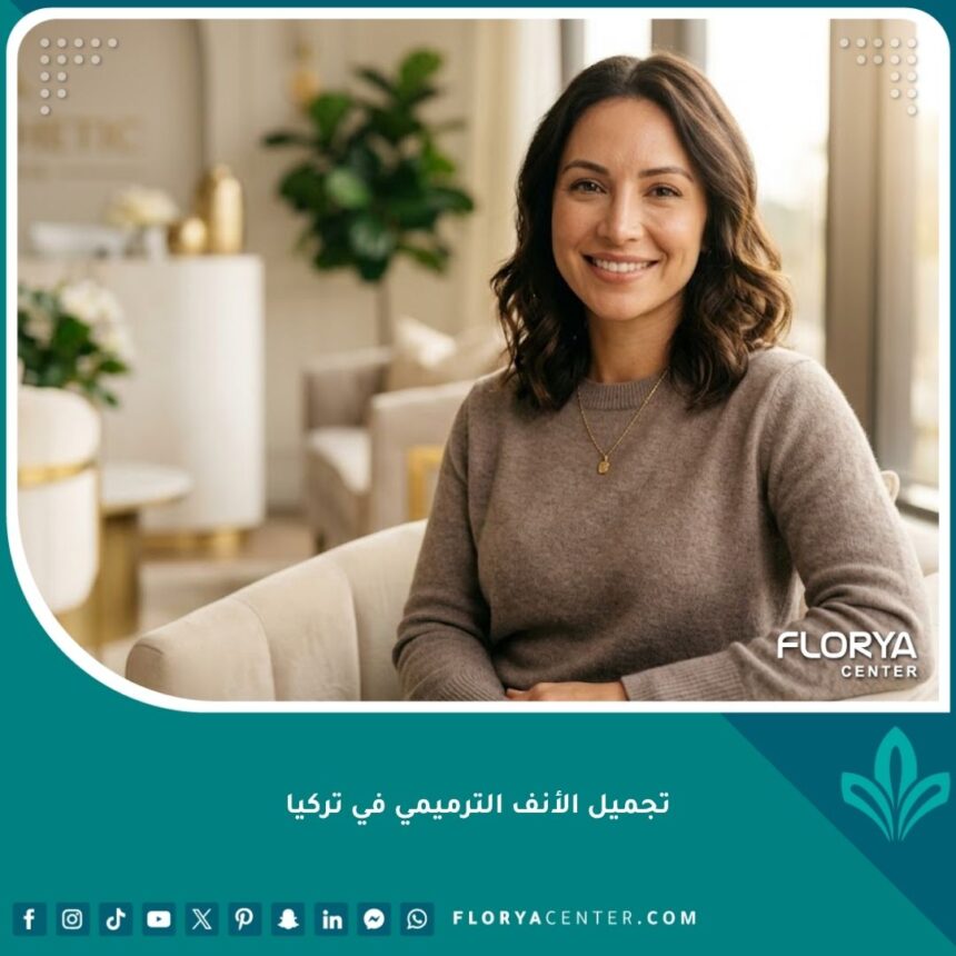 مريض يتمتع بنتائج طبيعية بعد عملية تجميل الأنف الترميمي في تركيا لاستعادة الشكل والوظيفة