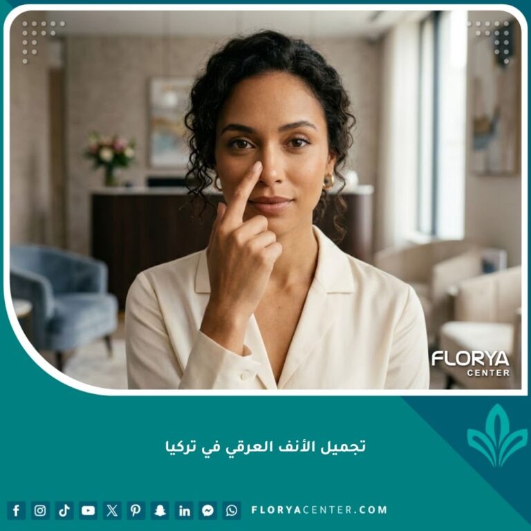 تجميل الأنف العرقي في تركيا لامرأة ذات ملامح إفريقية وآسيوية جذابة تحافظ على هويتها بعد العملية.