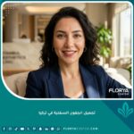 نتيجة تجميل الجفون السفلية في تركيا، امرأة شابة ومشرقة المظهر بدون هالات أو أكياس تحت العين.