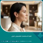 فتاة تتمتع بمظهر متناسق بعد الخضوع لعملية تقنية الاستئصال الغضروفي الجزئي لعلاج الأذن البارزة.