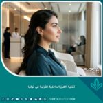 صورة مقربة تبرز جمال وتناسق الأنف بعد استخدام تقنية الغرز الداخلية للأرنبة في تركيا للحصول على نتيجة طبيعية بدون ندبات.