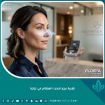 صورة مقربة تبرز دقة الملامح بعد استخدام تقنية بيزو لنحت العظام في تركيا، تظهر نتائج طبيعية وجمالية عالية.