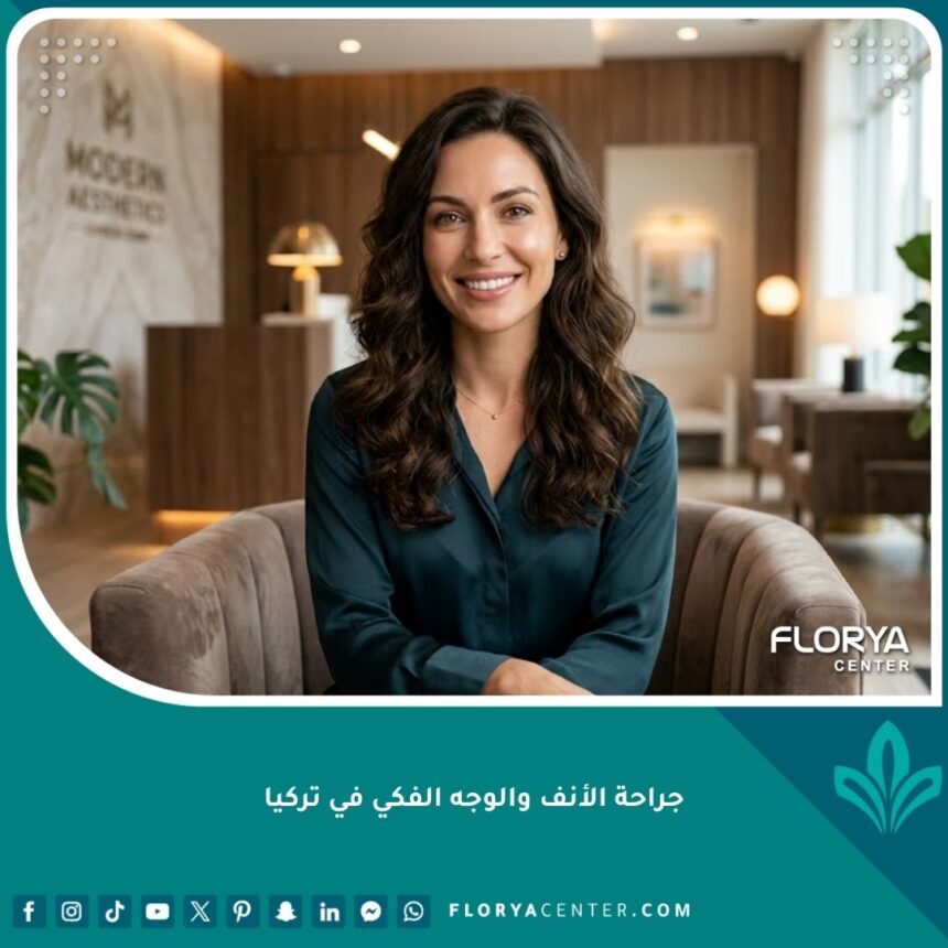 جراحة الأنف والوجه الفكي في تركيا 1 مريضة بابتسامة جذابة وتناسق مثالي للوجه بعد إجراء جراحة الأنف والوجه الفكي في تركيا.