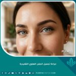 صورة مقربة تبرز جمال وإشراقة العيون بعد جراحة تجميل الجفن العلوي التقليدية للحصول على مظهر شاب وطبيعي.