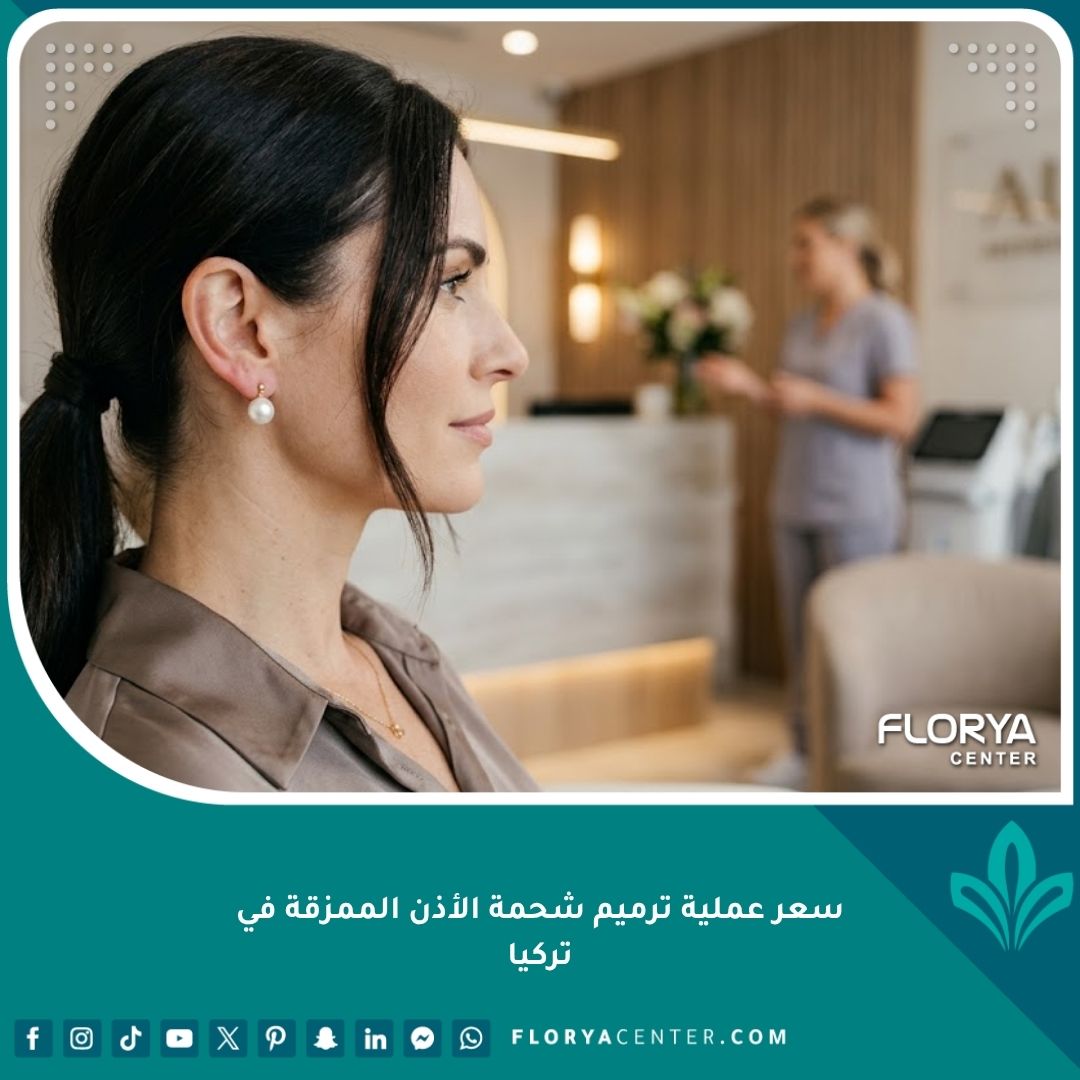 نتائج عملية ترميم شحمة الأذن الممزقة في تركيا بمظهر طبيعي وجذاب