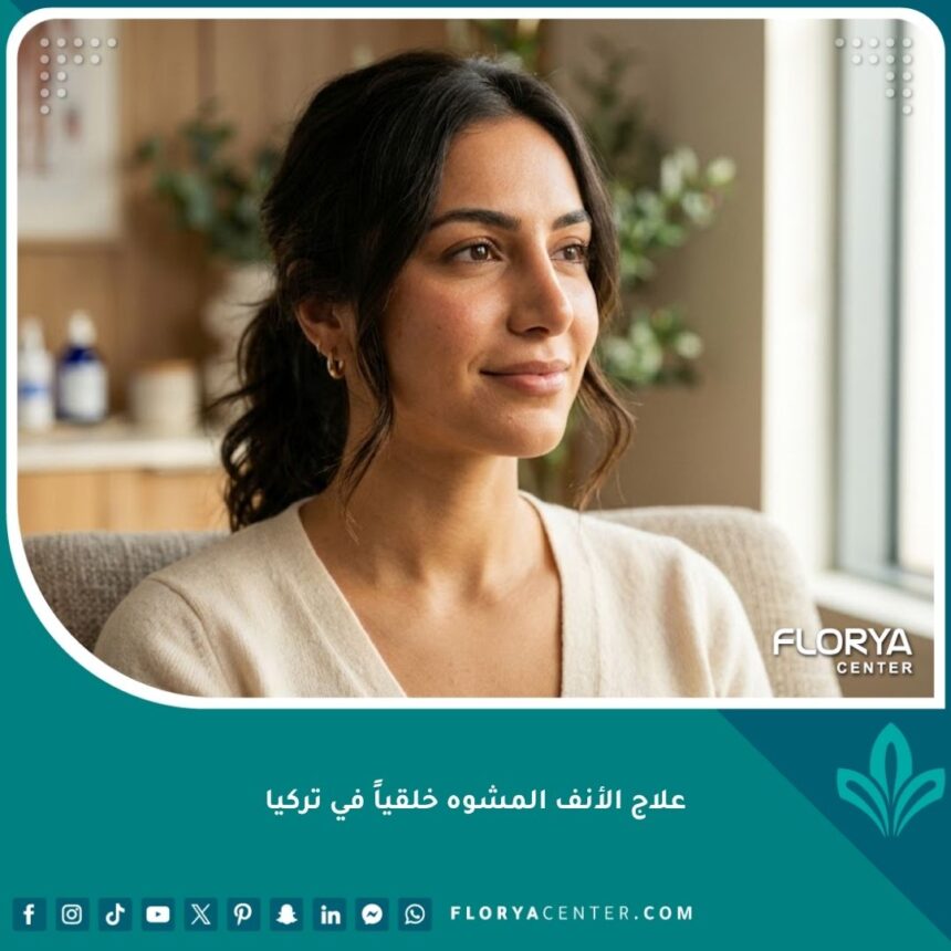 مريض يتمتع بثقة عالية بعد نجاح علاج الأنف المشوه خلقياً في تركيا