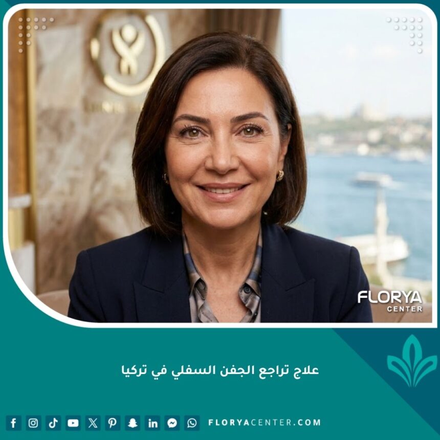 صورة قريبة سينمائية تظهر نتائج تجميلية طبيعية لشد الجفن السفلي وتصحيح هبوط الجفن في تركيا. (Cinematic close-up image showing natural cosmetic results of lower eyelid lift and eyelid drop correction in Turkey.)