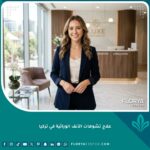مريضة تتمتع بملامح متناسقة وثقة عالية بعد نجاح عملية علاج تشوهات الأنف الوراثية في تركيا.