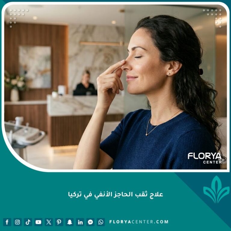مريض متعافٍ بعد عملية علاج ثقب الحاجز الأنفي في تركيا، يتنفس براحة تامة دون تصفير أو نزيف.