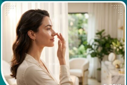 فتاة بملامح جذابة وأنف طبيعي بعد إجراء عملية تجميل الأنف التحفظية في تركيا.