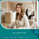 نتائج عملية شد الجفون في تركيا مع تجميل الأنف للحصول على مظهر شبابي مشرق وخالٍ من التجاعيد.