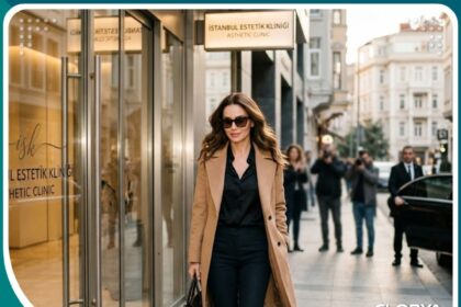 صورة واقعية تظهر جمال وتناسق الوجه بعد عملية تجميل الأنف في تركيا بأسلوب المشاهير والفخامة.