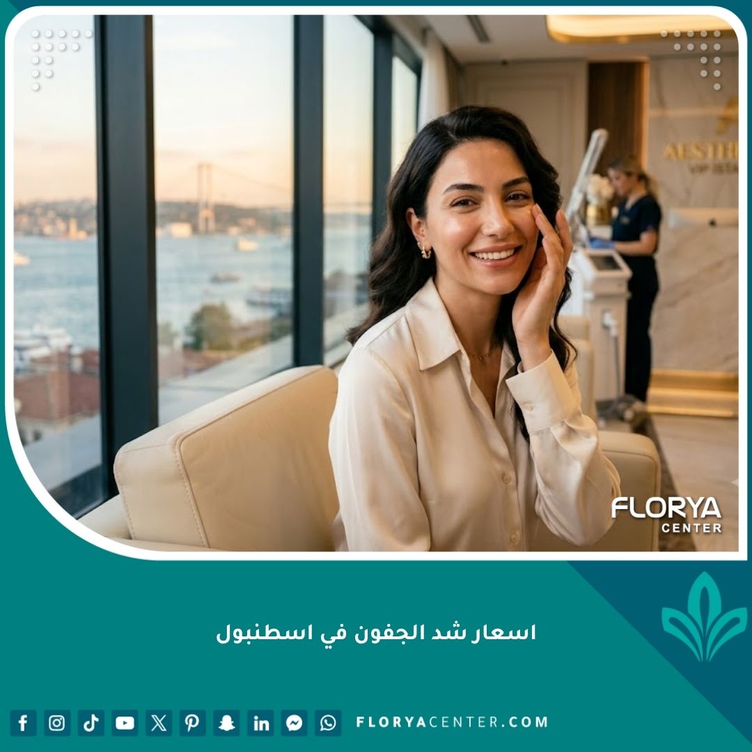 امرأة بملامح شابة وجميلة بعد إجراء عملية شد الجفون في عيادة تجميل فاخرة، تعكس جودة السياحة العلاجية وأفضل أسعار تجميل العيون في إسطنبول.
