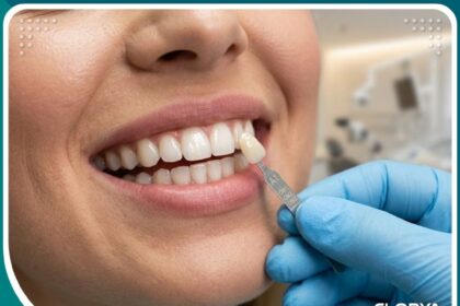 صورة مقربة لابتسامة مثالية توضح مهارة افضل دكتور تجميل اسنان في تركيا في اختيار لون وشكل الأسنان بدقة.