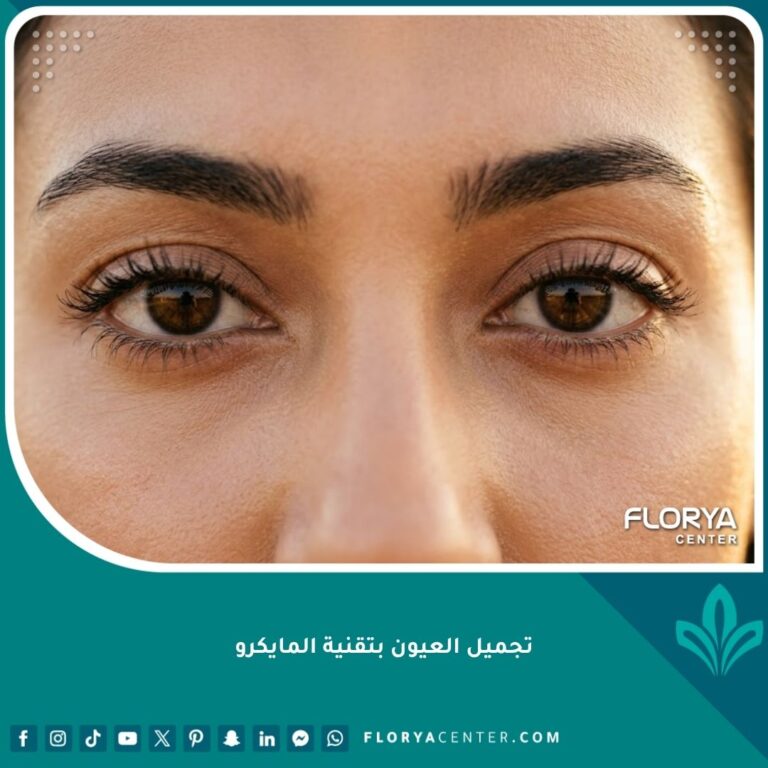 عيون مشرقة وشابة بعد عملية تجميل العيون بتقنية المايكرو في اسطنبول دون أي ندبات مرئية.