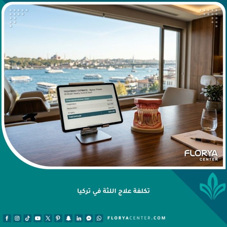 تكلفة علاج اللثة في تركيا وخطة أسعار تنظيف جيوب اللثة في عيادة أسنان حديثة في إسطنبول